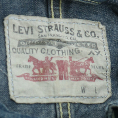 Levi Strauss & Co Women's Blue Denim Button Jacket Size M
