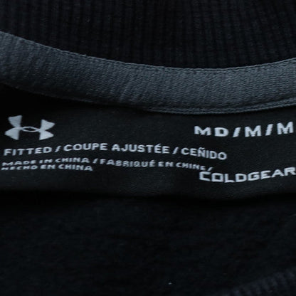 Under Armour Men's Black Medium Pullover Sweatshirt Crew Neck Fleece