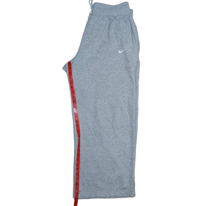 Nike Women’s Grey XL Fleece Sweatpants with Drawstring Waist
