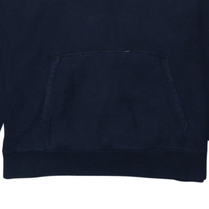 GAP Womens Navy Blue Pullover Hoodie XL Hooded Logo Sweatshirt