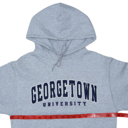 Champion Women's Grey Georgetown University Pullover Hoodie Size S