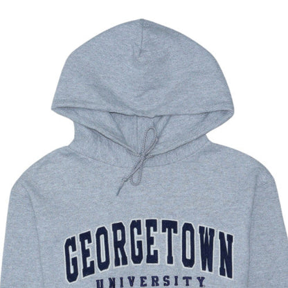 Champion Women's Grey Georgetown University Pullover Hoodie Size S
