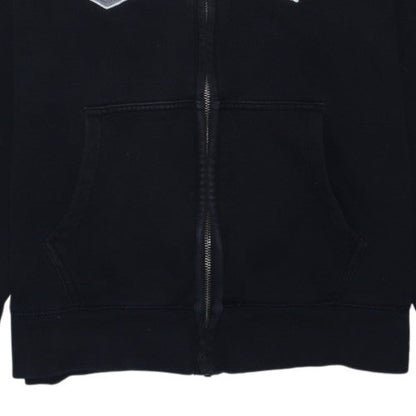GAP Womens Black Full Zip Hoodie M Hooded Sweatshirt