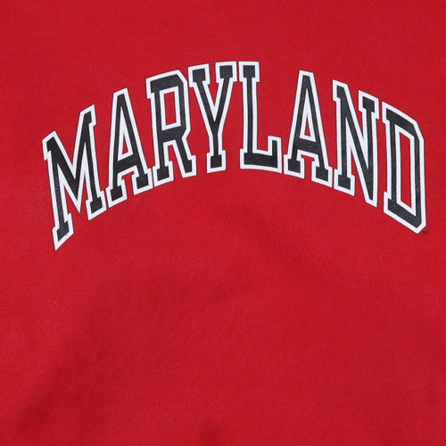 Champion Men's Red Maryland College Graphic Sweatshirt XL