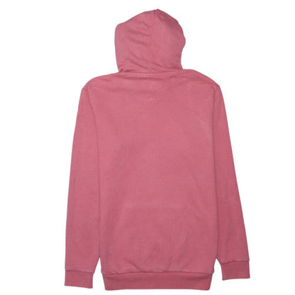 Adidas Womens Pink XS Pullover Hoodie With Logo Detail