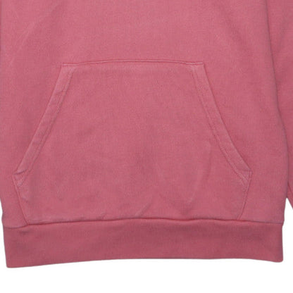 Adidas Womens Pink XS Pullover Hoodie With Logo Detail