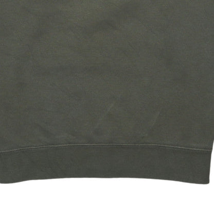 Nike Men's Green Crew Neck Pullover Sweatshirt Size M