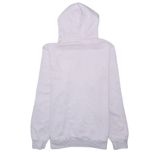 Puma Womens Pink Pullover Hoodie Medium Cotton Blend Casual