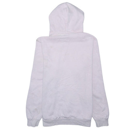 Puma Womens Pink Pullover Hoodie Medium Cotton Blend Casual