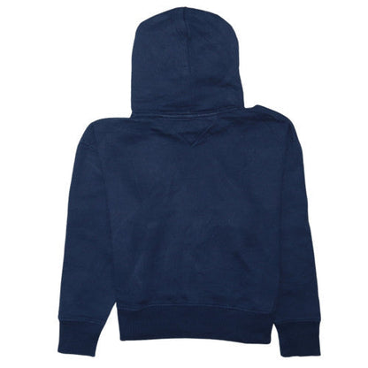 Tommy Jeans Men’s Blue Pullover Hoodie M Embroidered Logo