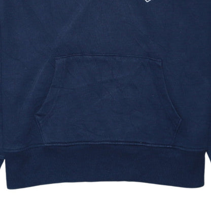 Tommy Jeans Men’s Blue Pullover Hoodie M Embroidered Logo