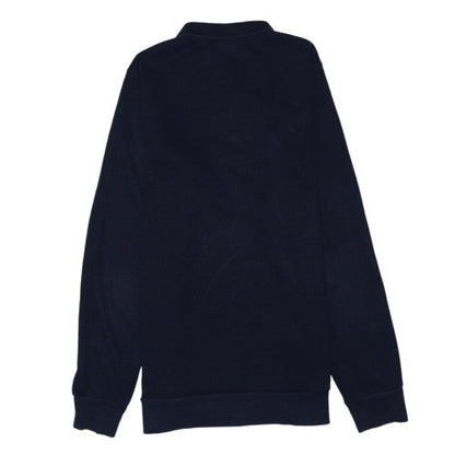 Polo Ralph Lauren Men's Black Long Sleeve Custom Fit Polo Shirt XL