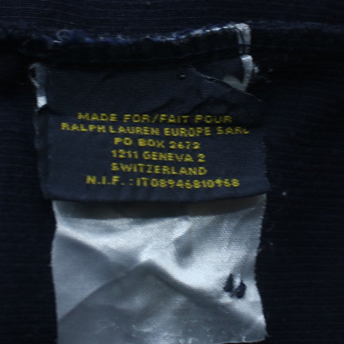 Polo Ralph Lauren Men's Black Long Sleeve Custom Fit Polo Shirt XL