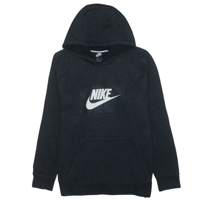 Nike Womens Black XL Pullover Hoodie Sweatshirt with Logo