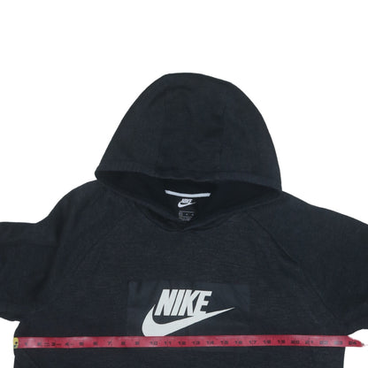 Nike Womens Black XL Pullover Hoodie Sweatshirt with Logo