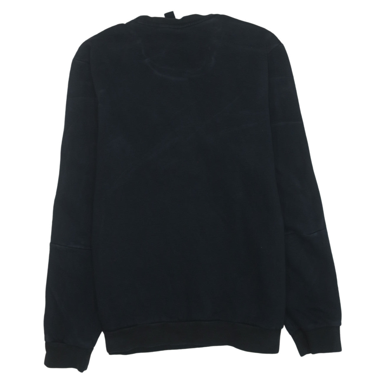 Adidas Men’s Black Sweatshirt M Pullover Crew Neck Logo Sportswear