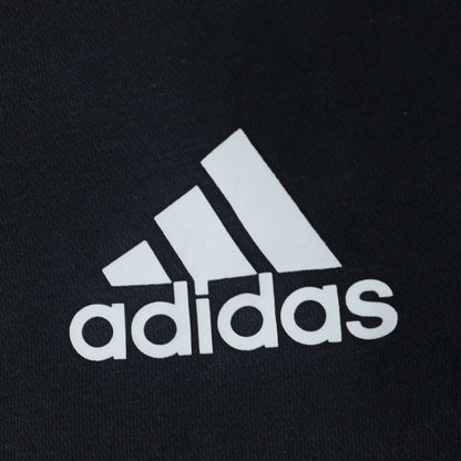 Adidas Men’s Black Sweatshirt M Pullover Crew Neck Logo Sportswear
