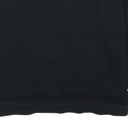 Adidas Men’s Black Sweatshirt M Pullover Crew Neck Logo Sportswear