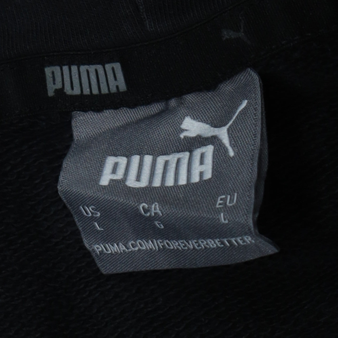 Puma Men’s Black Borussia Mönchengladbach Hoodie Size L