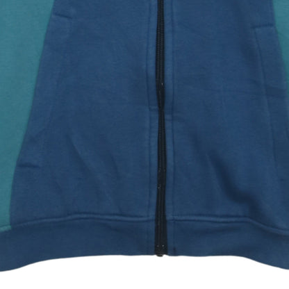 Tottenham Hotspur Boys Blue Full Zip Hoodie Size 13 Colourblock Official Merchandise