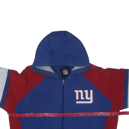 NFL Men’s Blue Red Giants Full Zip Hoodie Size M