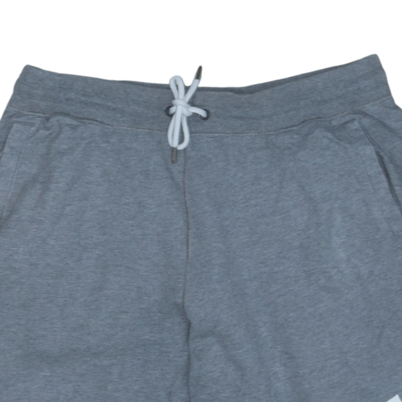 Nike Men's Grey Regular Fit Sweat Shorts Size L with Drawstring Waist