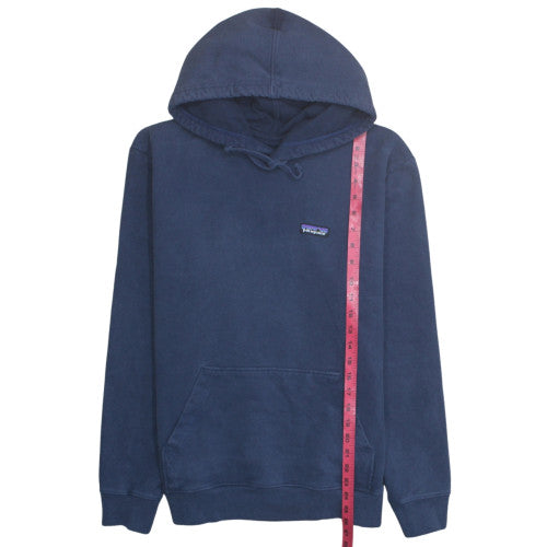 Patagonia Mens Blue Pullover Hoodie L Regular Fit Outdoor Fleece