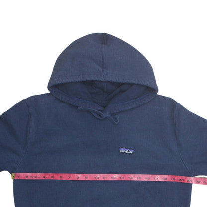 Patagonia Mens Blue Pullover Hoodie L Regular Fit Outdoor Fleece