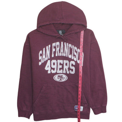 Cotton On Men’s Red San Francisco 49ers Pullover Hoodie Size L