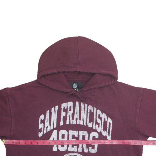 Cotton On Men’s Red San Francisco 49ers Pullover Hoodie Size L