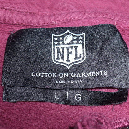 Cotton On Men’s Red San Francisco 49ers Pullover Hoodie Size L