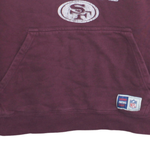 Cotton On Men’s Red San Francisco 49ers Pullover Hoodie Size L