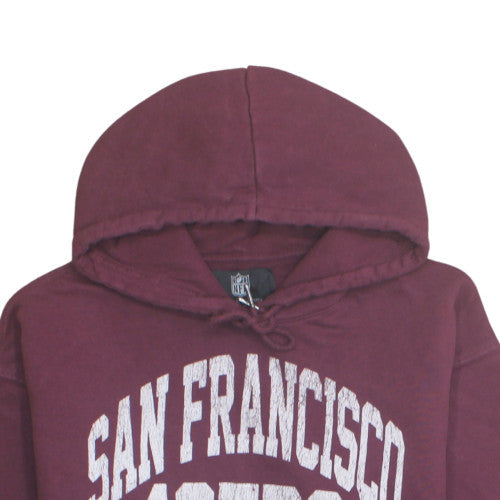 Cotton On Men’s Red San Francisco 49ers Pullover Hoodie Size L