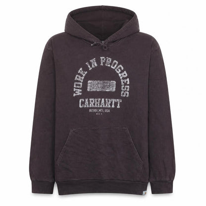 Carhartt Mens Brown 2XL Pullover Hoodie Work In Progress Graphic