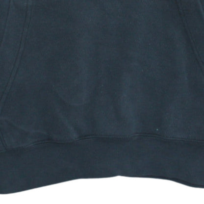 Nike Men's Black Pullover Hoodie Medium Logo Fleece Sweatshirt