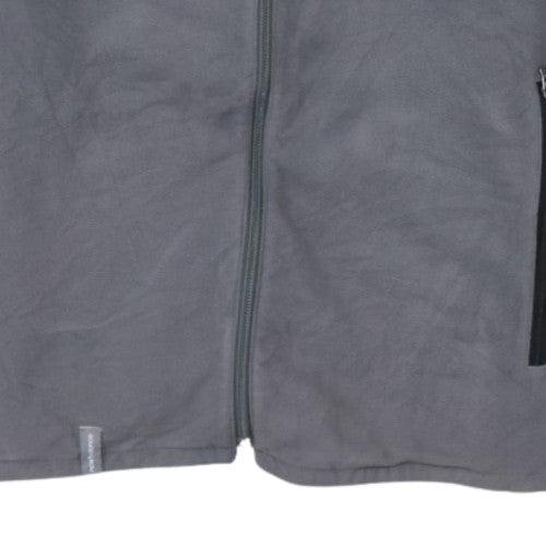 New Balance Men's Grey M Fleece Full Zip Sports Jacket
