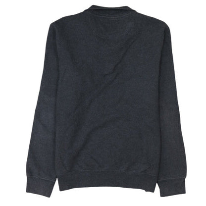 Barbour International Men's Grey L 1/2 Zip Pullover Sweatshirt
