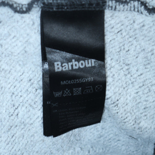 Barbour International Men's Grey L 1/2 Zip Pullover Sweatshirt