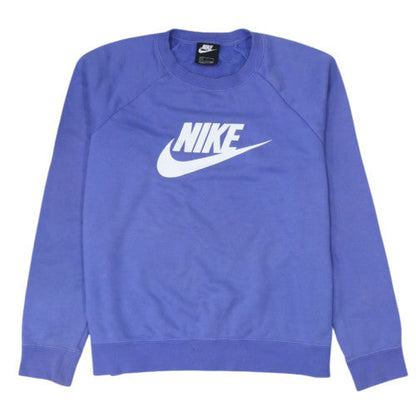 Nike Women’s Blue Crew Neck Pullover Sweatshirt Size L