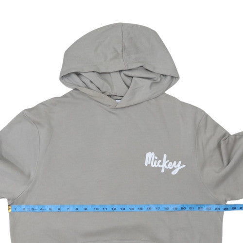 ASOS Disney Men's Beige Mickey Hoodie Size S Pullover Fleece