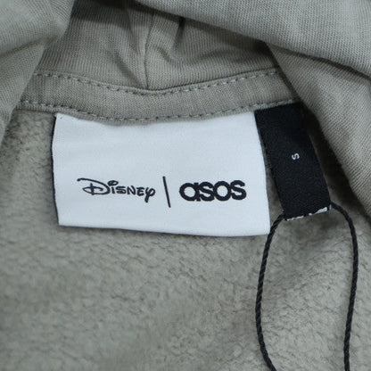 ASOS Disney Men's Beige Mickey Hoodie Size S Pullover Fleece