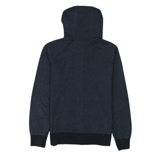Nike Men's Blue Full Zip Hoodie Size M Fleece Regular Fit