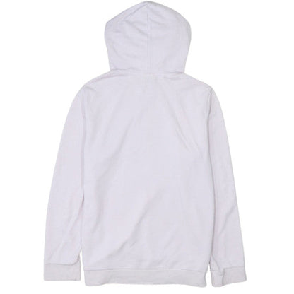 Adidas Womens Light Pink Pullover Hoodie Size L Cotton Blend