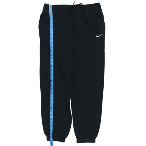 Nike Womens Black M Jogger Sweatpants 100% Cotton Activewear