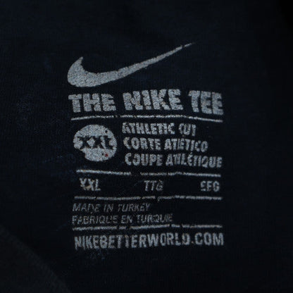 Nike Men's Black 2XL Athletic Fit Crew Neck Sports T-Shirt
