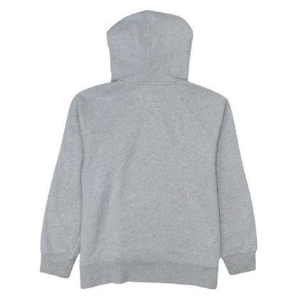 Levi's Womens Grey Logo Hooded Pullover Sweatshirt Size M