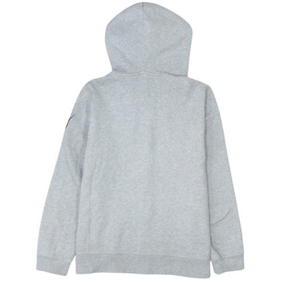 Nautica Men's Grey Full Zip Hoodie XL Classic Logo Fleece