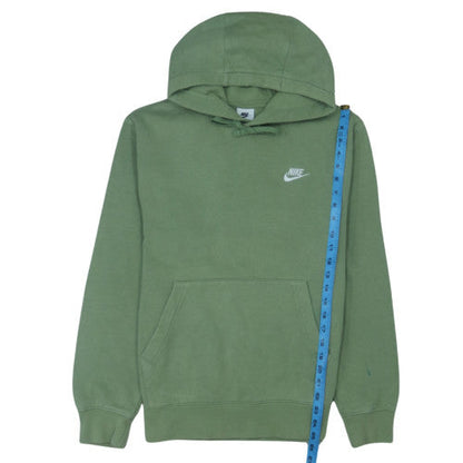 Nike Men's Green Pullover Hoodie Size S Regular Fit Fleece