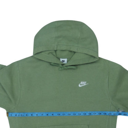 Nike Men's Green Pullover Hoodie Size S Regular Fit Fleece