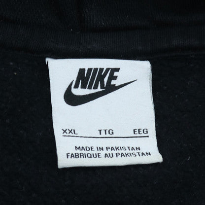 Nike Men's Black 2XL Pullover Hoodie Fleece Logo Sweatshirt